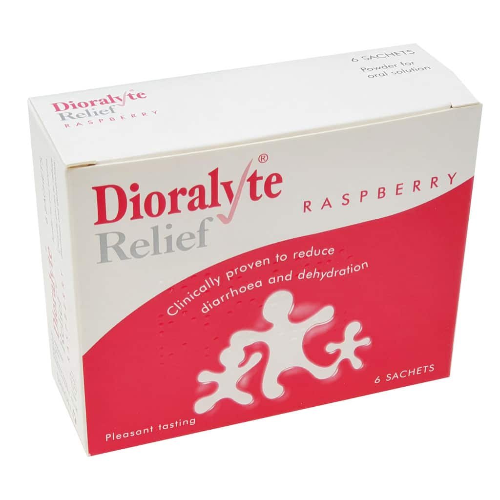 Dioralyte Relief Raspberry 6 Sachets