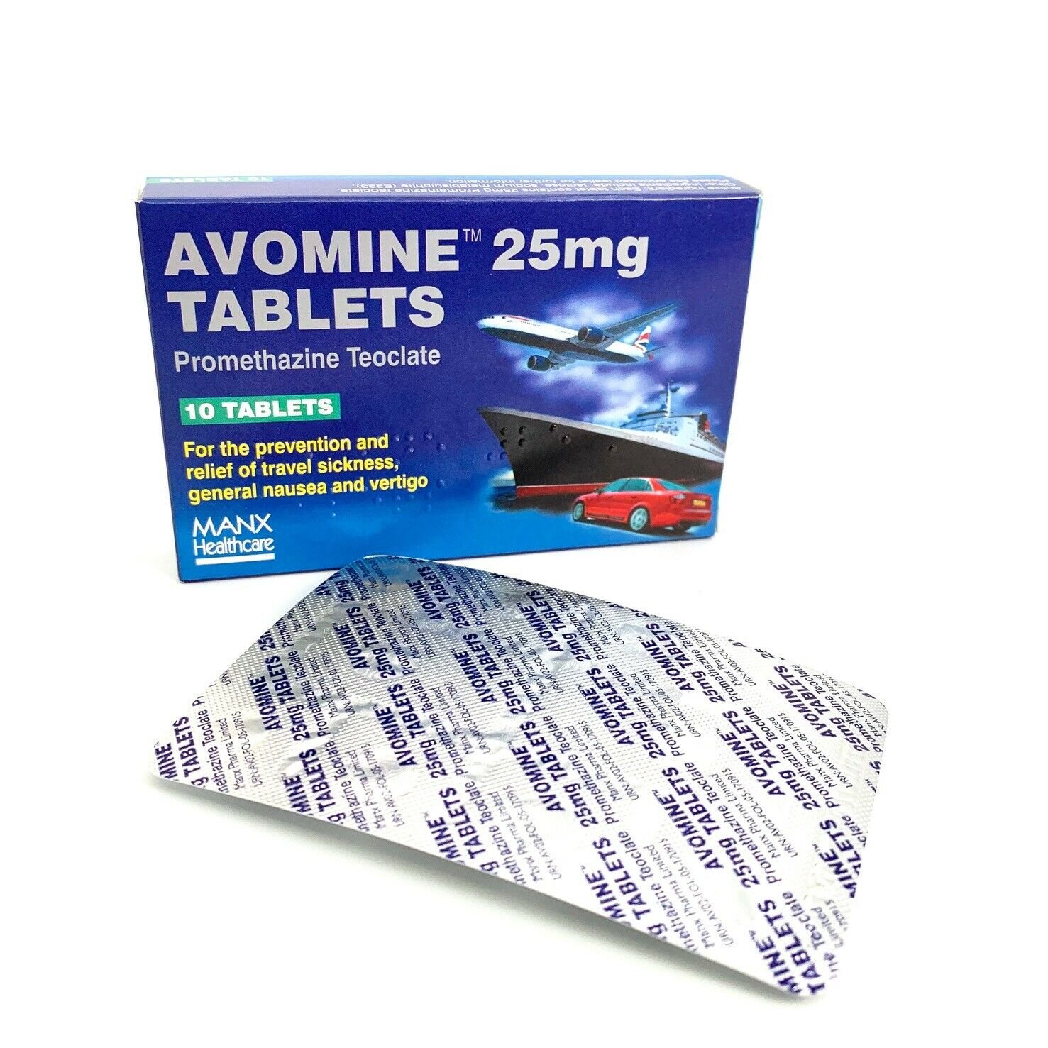Avomine Tablets 10